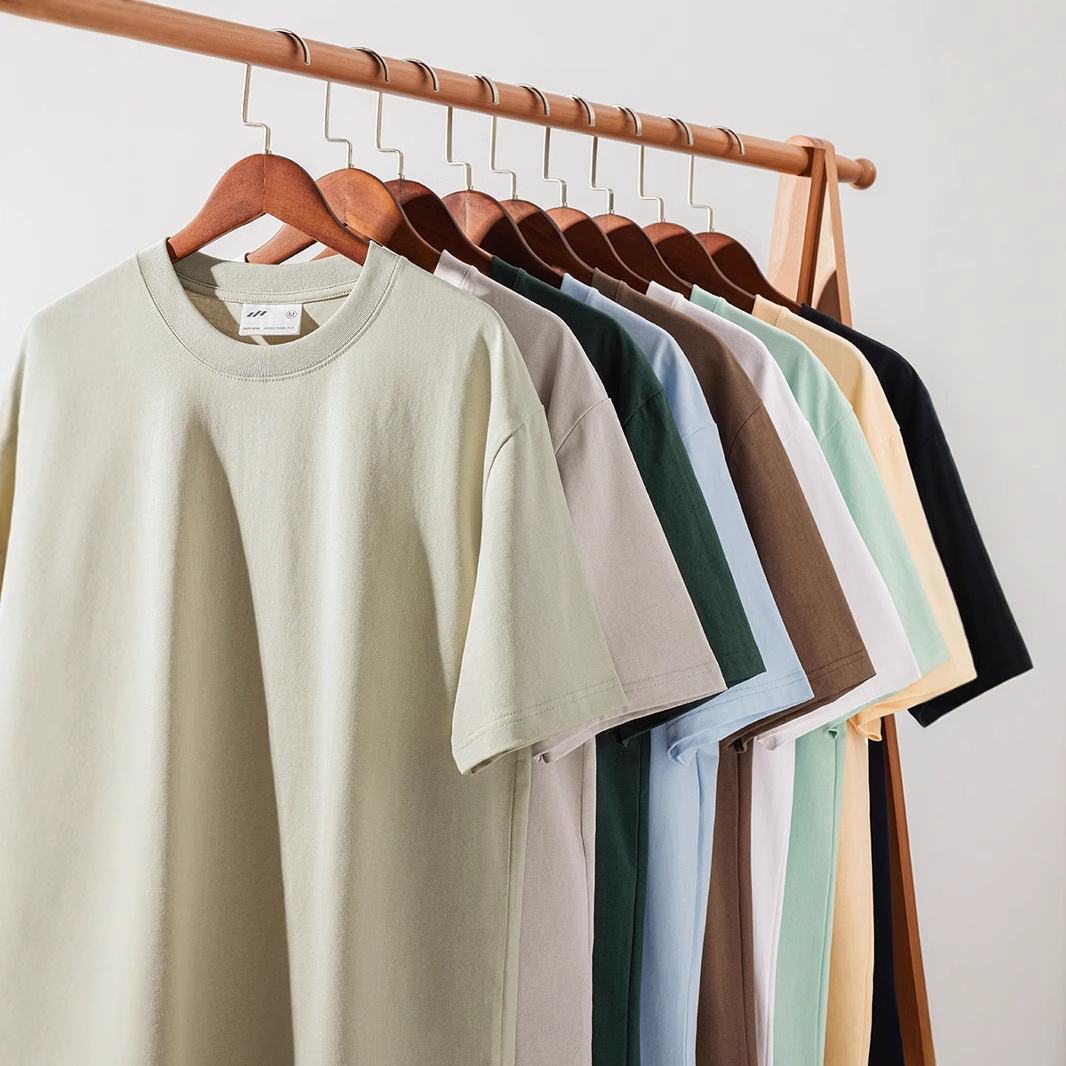 Xinjiang Cotton Heavyweight Cotton Short-sleeve T-shirt - Image 2
