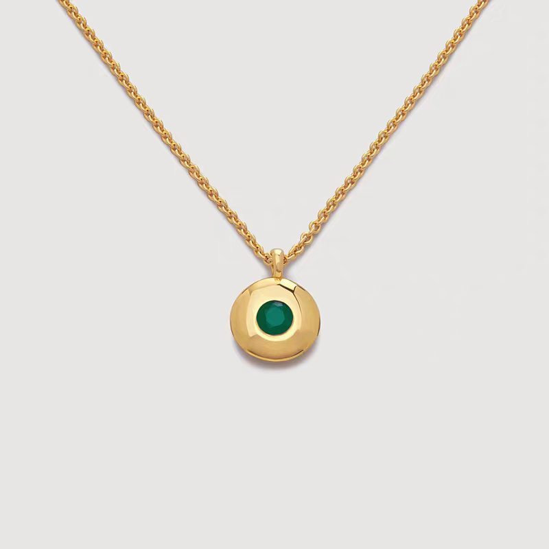 Ruby Birthstone Necklace Niche And Versatile Made With Natural Gemstones - Image 4