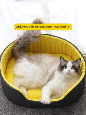 New winter pet kennel Universal washable dog kennel for all seasons Winter warm and deep sleep cat kennel for cats