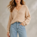 European And American Idle Style Pleated Loose Sweater For Women