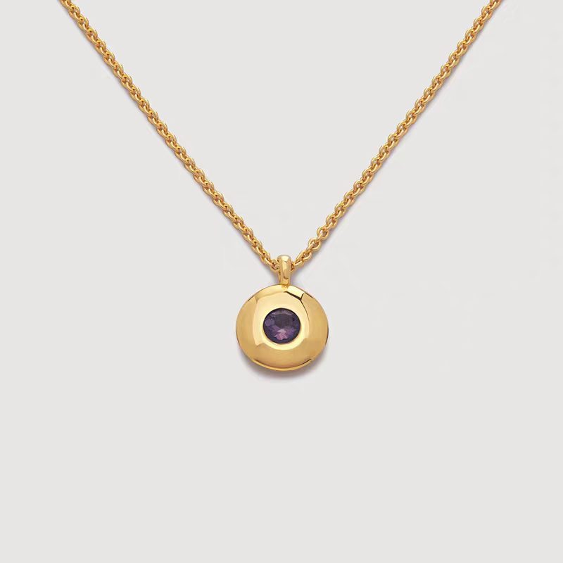 Ruby Birthstone Necklace Niche And Versatile Made With Natural Gemstones - Image 6