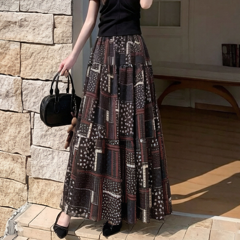Vintage Leopard Print Midi Dress For Women - Image 6