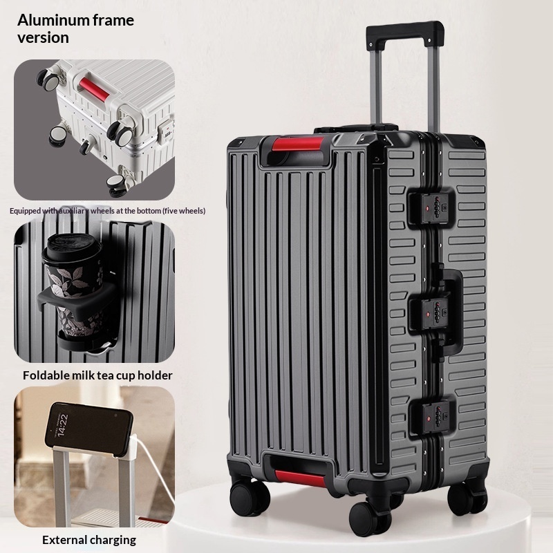 Travel Aluminum-frame Trolley With Combination Lock - Image 8
