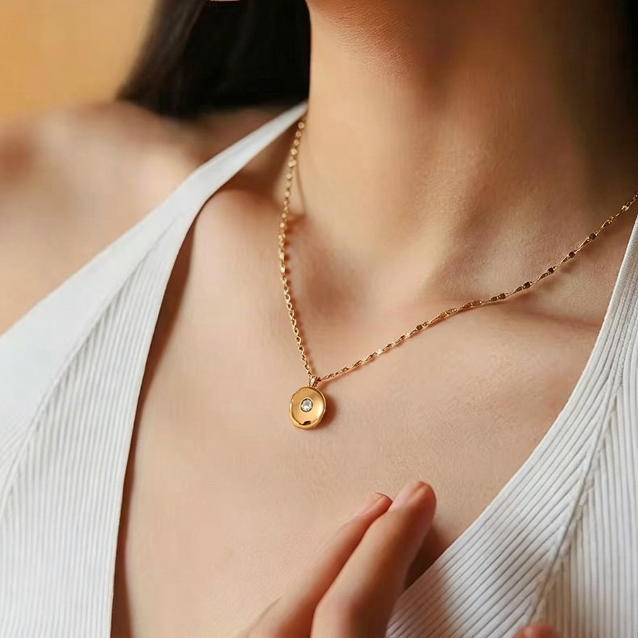 Ruby Birthstone Necklace Niche And Versatile Made With Natural Gemstones