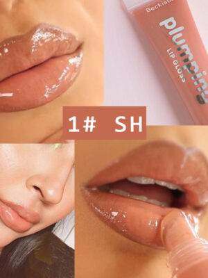 Wet Cherry Gloss Plumping Lip gloss Lip Plumper Makeup Big Lip Gloss Moisturizer Plump Volume Shiny Vitamin E Mineral Oil