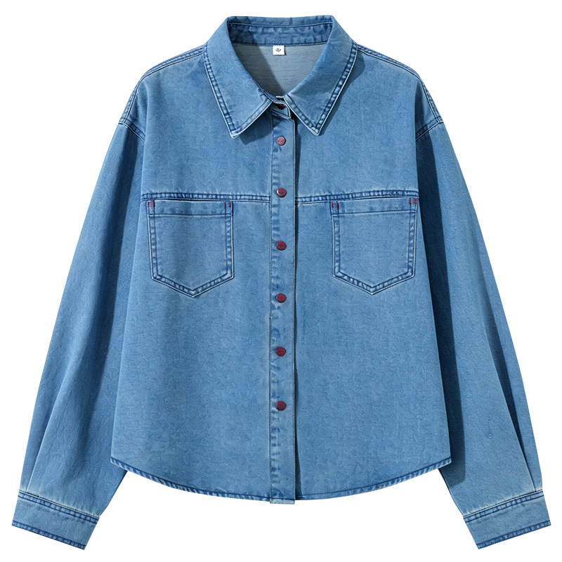 Stylish And Versatile Womens Blouse For Outerwear - Image 2