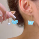 Handwoven Raffia Earrings For Women