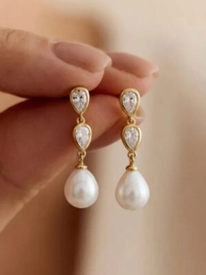 Best-selling Pearl Pendant Earrings Niche Design With A Premium Feel