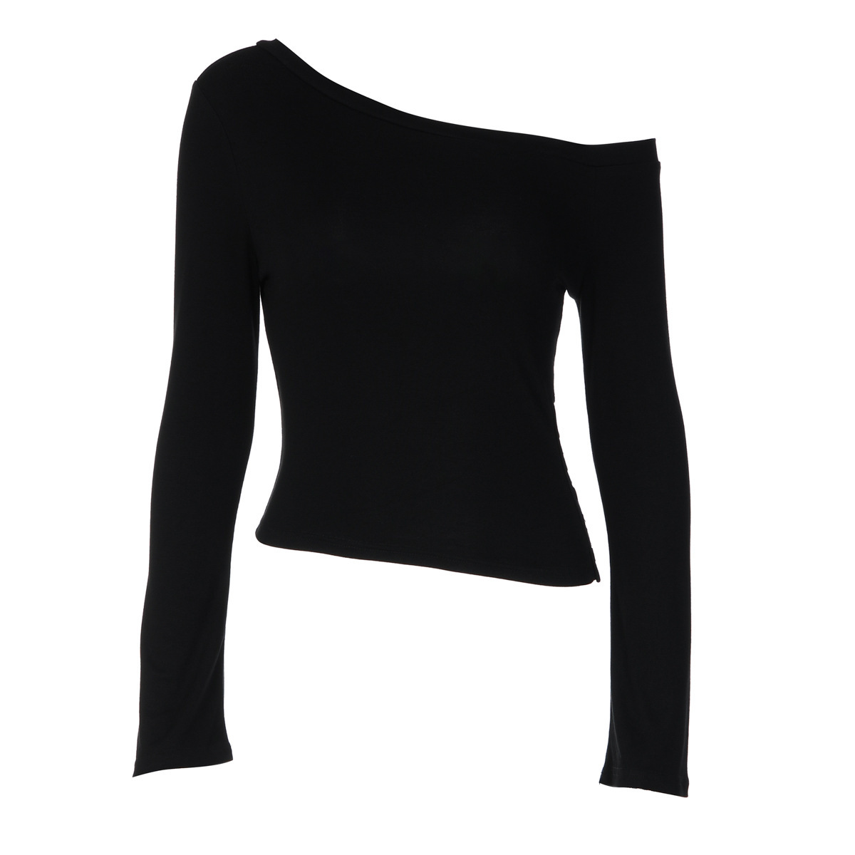 Womens French-style Off-shoulder Long-sleeve Top - Image 7