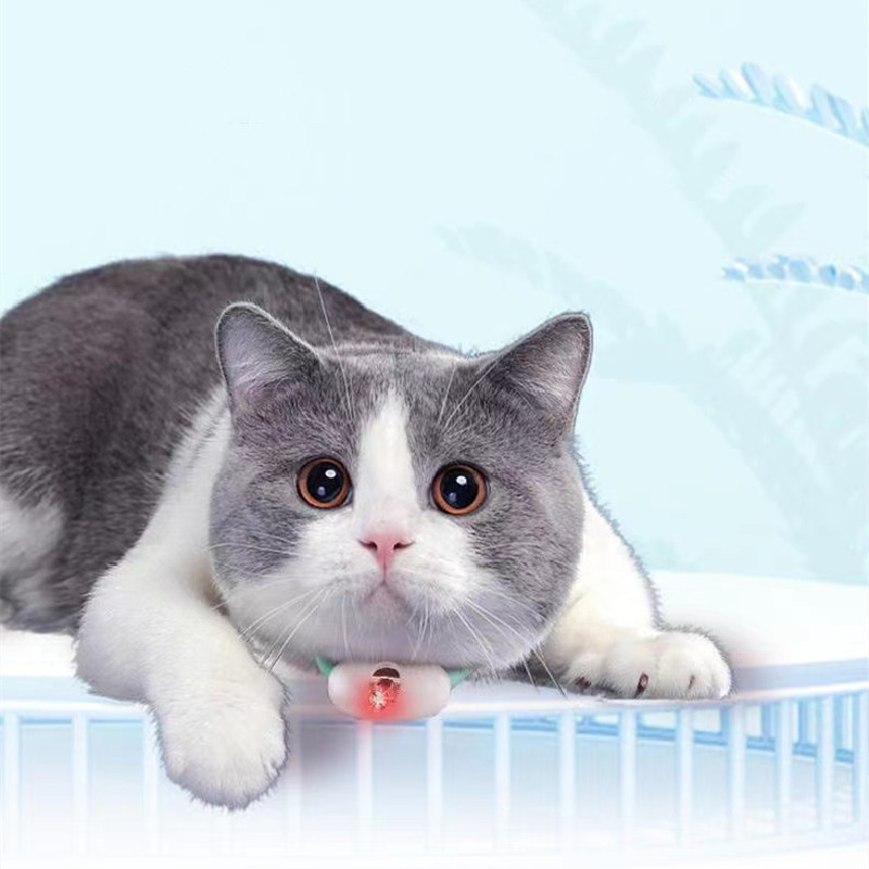 Automatic Cat Toy Smart Laser Teasing Cat Collar Electric USB Charging Kitten Amusing Toys Interactive Training Pet Items - Image 6