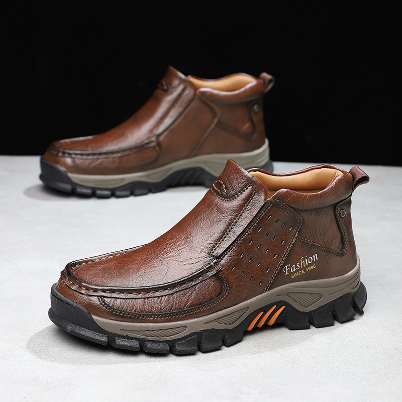 Mens Casual Metal Ankle Boots - Image 4