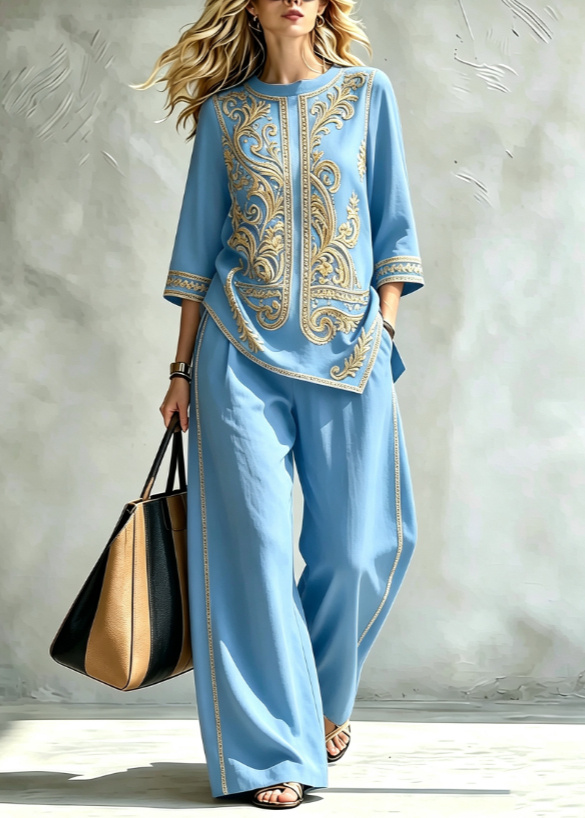 Summer Women's Blouse Set - Image 3