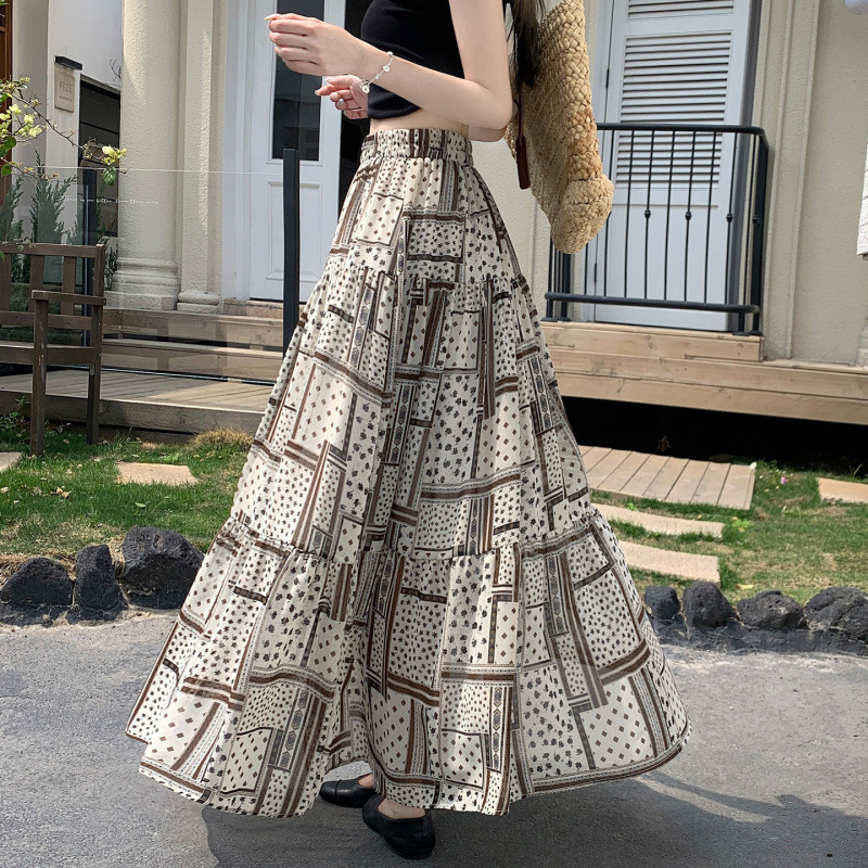 Vintage Leopard Print Midi Dress For Women - Image 4