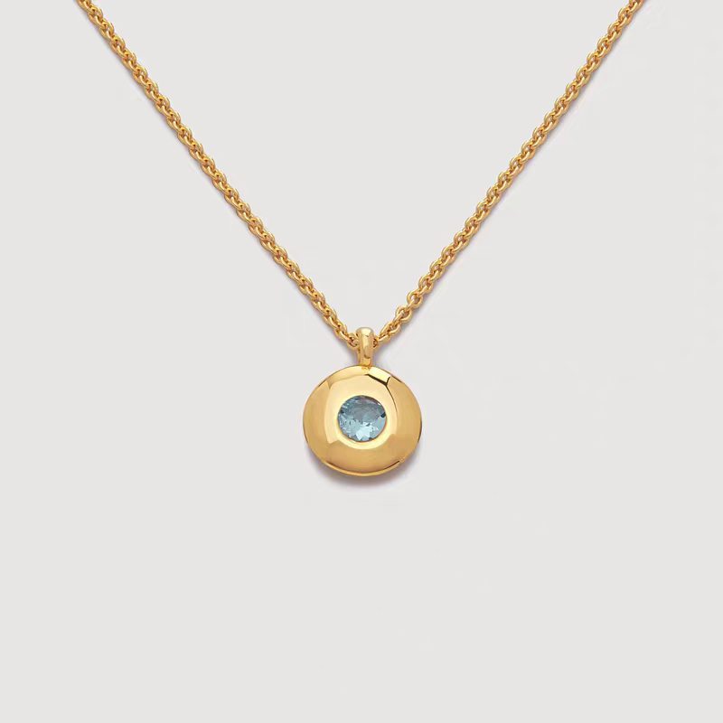 Ruby Birthstone Necklace Niche And Versatile Made With Natural Gemstones - Image 2