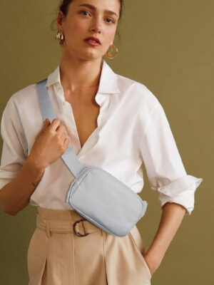 Polyester Waterproof Waist Bag For Men And Women