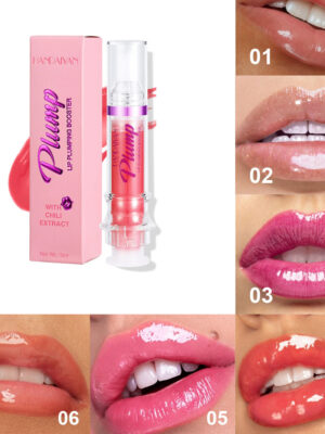 New Tube Lip Rich Lip Color Slightly Spicy Lip Honey Lip Glass Mirror Face Lip Mirror Liquid Lipstick
