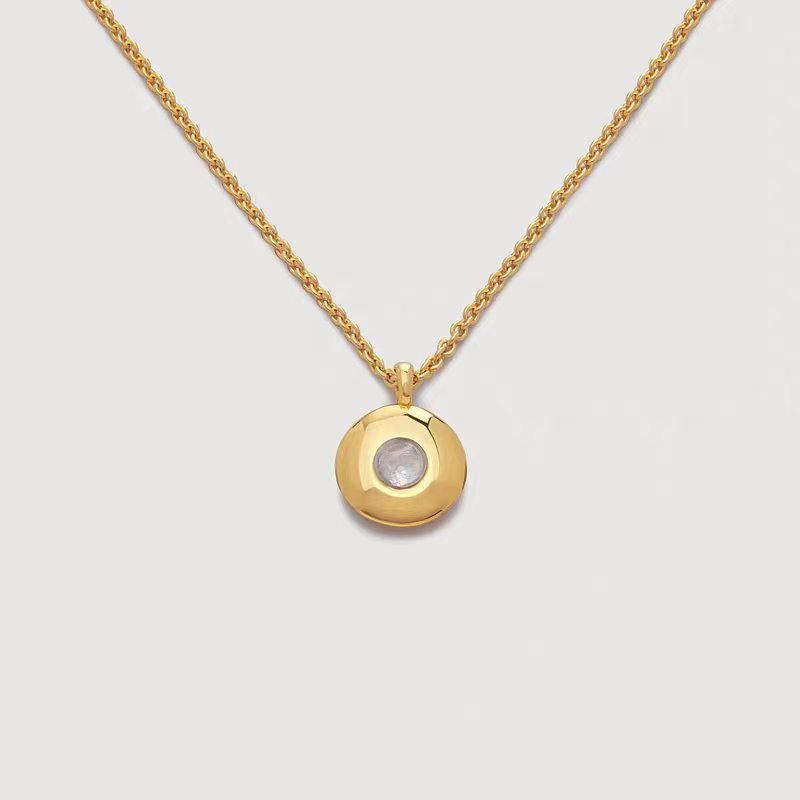 Ruby Birthstone Necklace Niche And Versatile Made With Natural Gemstones - Image 5
