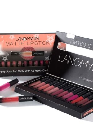 Matte Lipstick Waterproof Long-lasting Velvet Lipstick Set