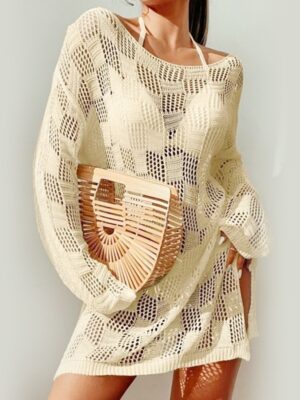 Sexy Hollowed-Out Beach Bikini Dress