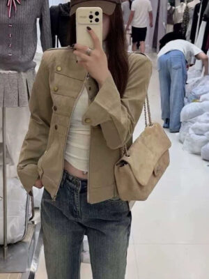 Korean-style Loose Casual Versatile Jacket For Women