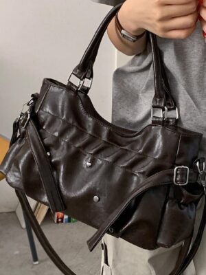 Large-capacity Womens Tote And Crossbody Bag