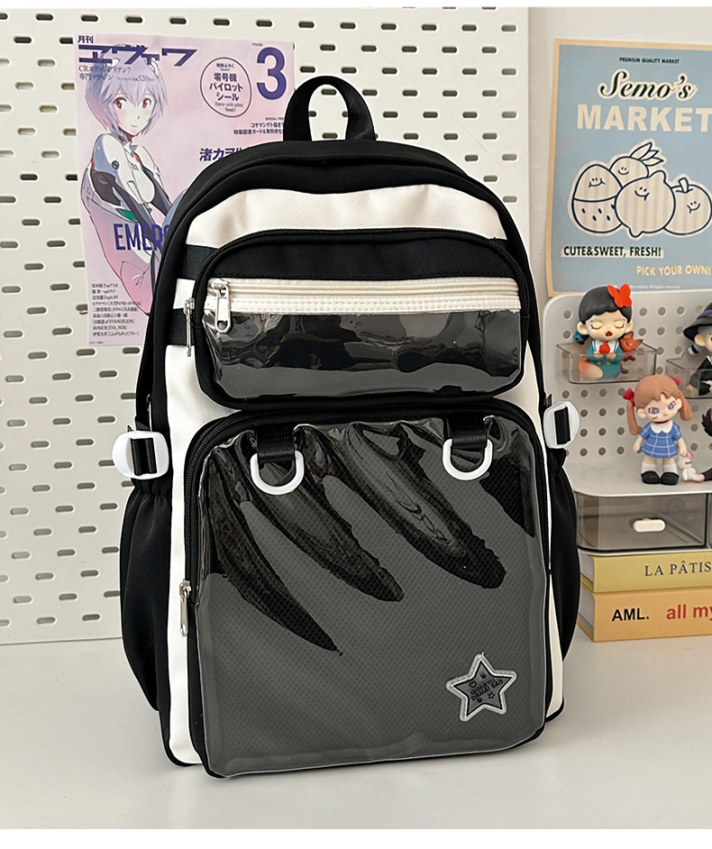 Largecapacity, Painstyle Backpack For School, Instagraminspired, Versatile Japanese Style - Image 4