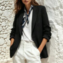 Fashionable Loose-fit Casual Blazer For Women