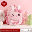 Children's Kindergarten Backpack For Girls, Boys And Girls, Baby Backpacks, Small And Medium-sized Classes, Cute Entrance Rabbit Backpacks, Smart Rabbit Backpacks, Small Size