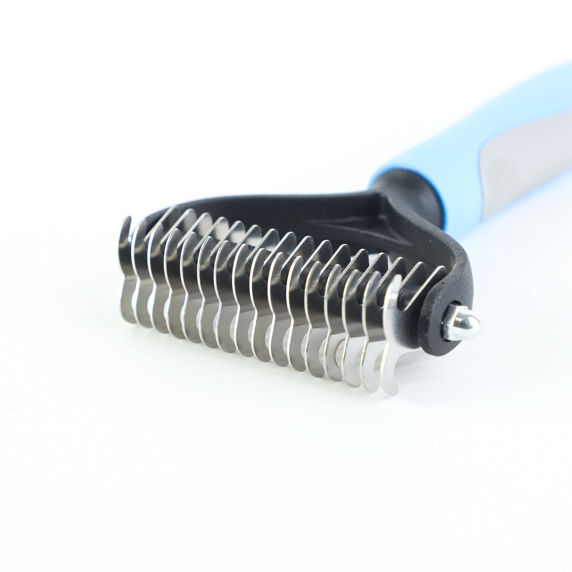 Stainless Double-sided Pet Brush Hair Removal Comb Grooming Dematting Dog Grooming Shedding Tools - Image 8