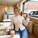 Women's Elegant Casual Long-sleeve Coat With A Stand-up Collar