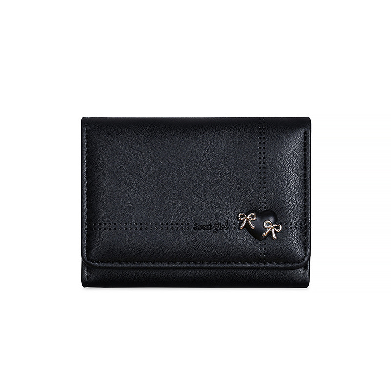 Womens Wallet With A Heart-Shaped Bow - Image 6
