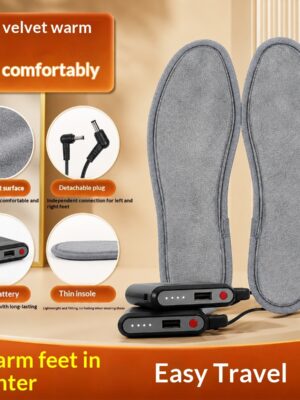 Thermostatic Heated Insoles For Power Banks